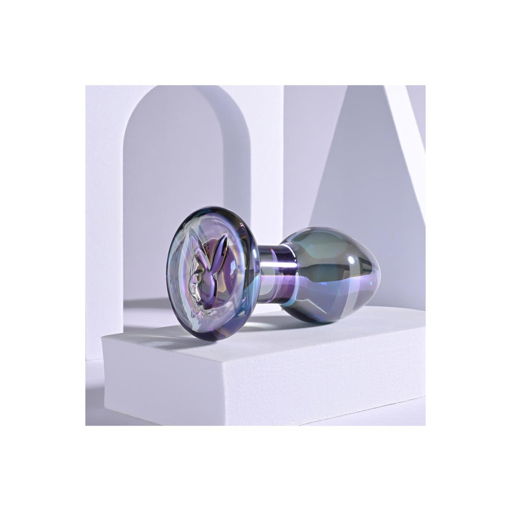 Playboy Pleaure Jewels Glass Butt Plug