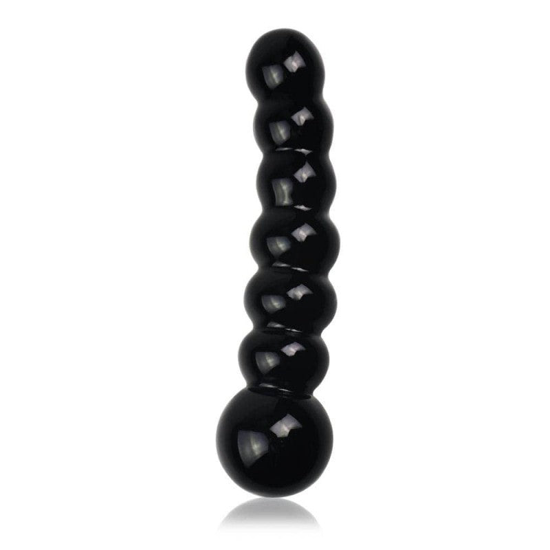 Glass Romance #9 Dildo Made Of Glass Black