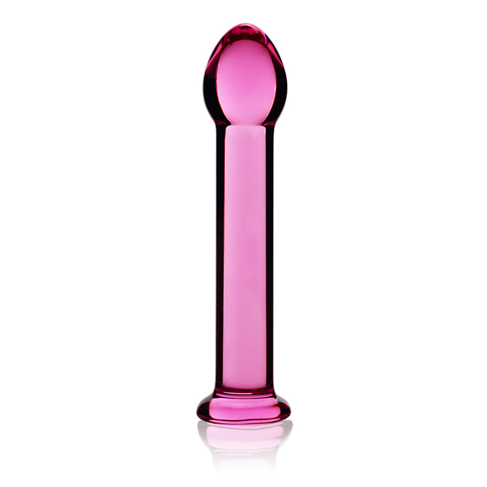 Glass dildo Glass Romance 01 pink