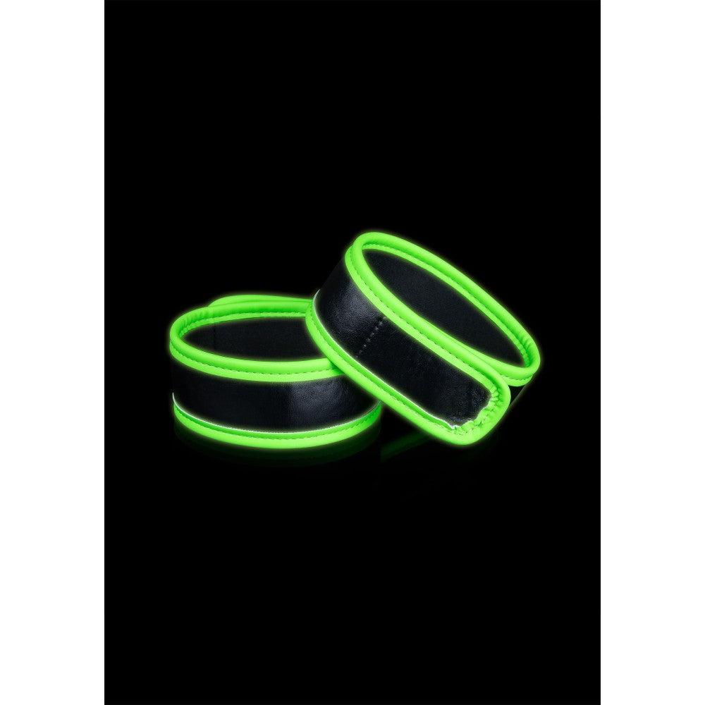 Ouch! Glow In The Dark Bondage Armbands