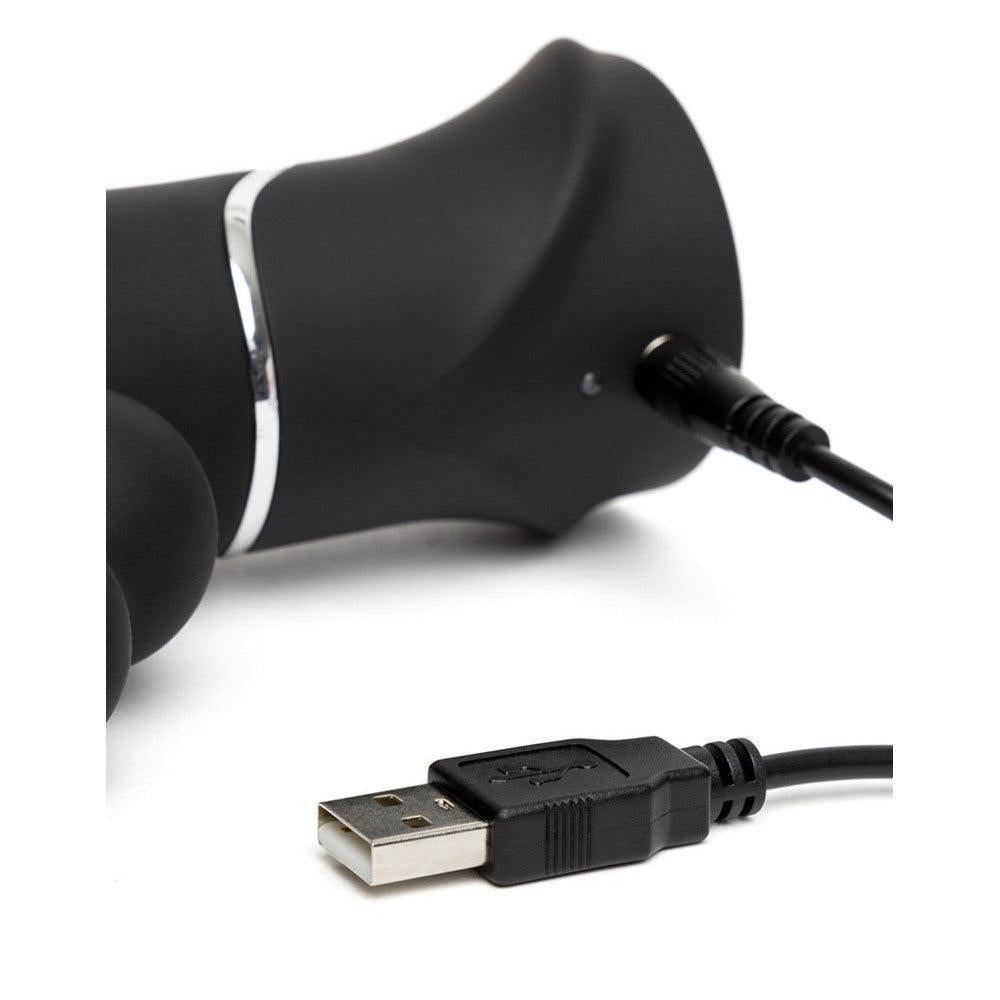 Happy Rabbit Rechargeable Silicone Triple Rabbit Vibrator Black