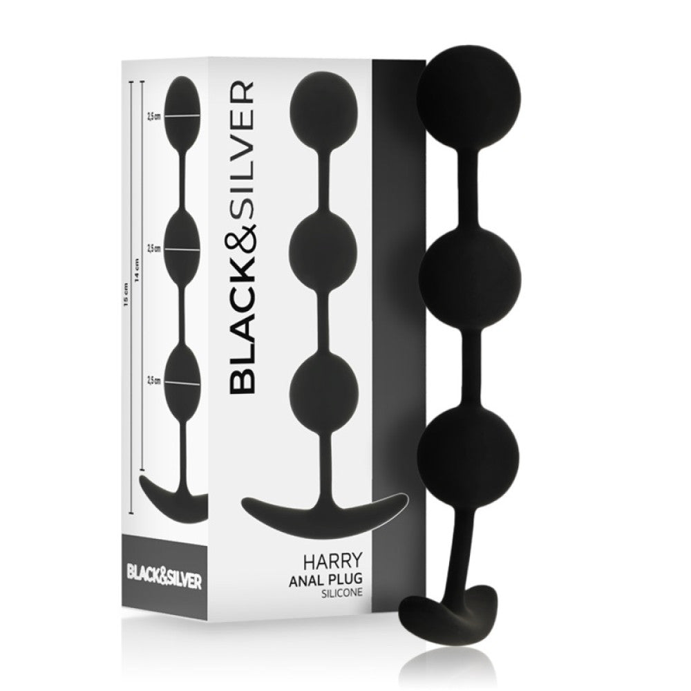 Harry Silicone Anal Beads with Balls