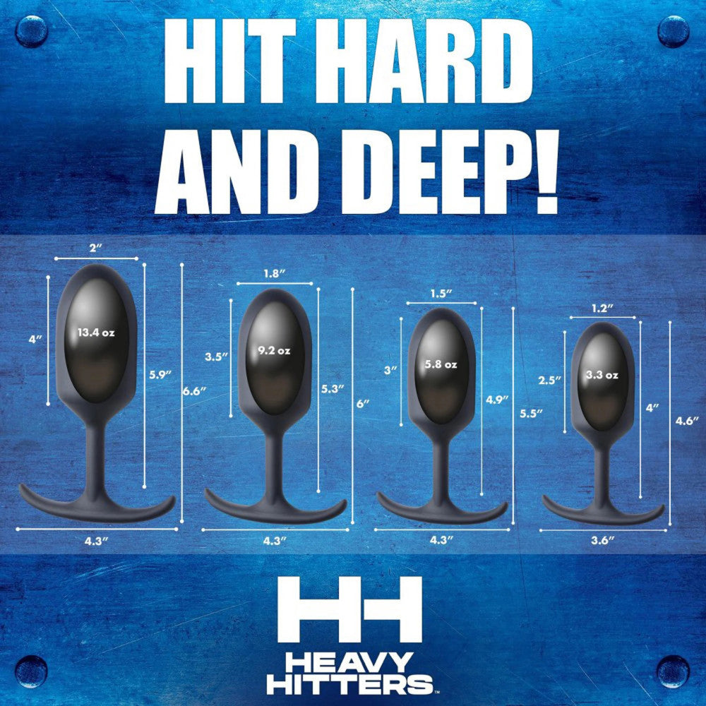 Heavy Hitters 4.6" Weighted Butt Plug