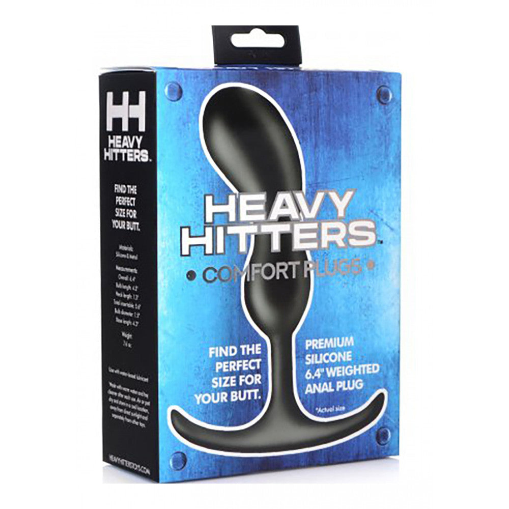 Heavy Hitters Prostate Stimulator with Built-in Weights 6.4"