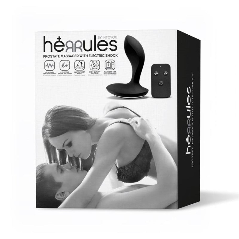 HerRules Prostate Vibrator with Electrostimulation & Remote