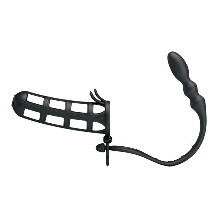 Hercules Anal Stimulator & Soft Silicone Cock Cage