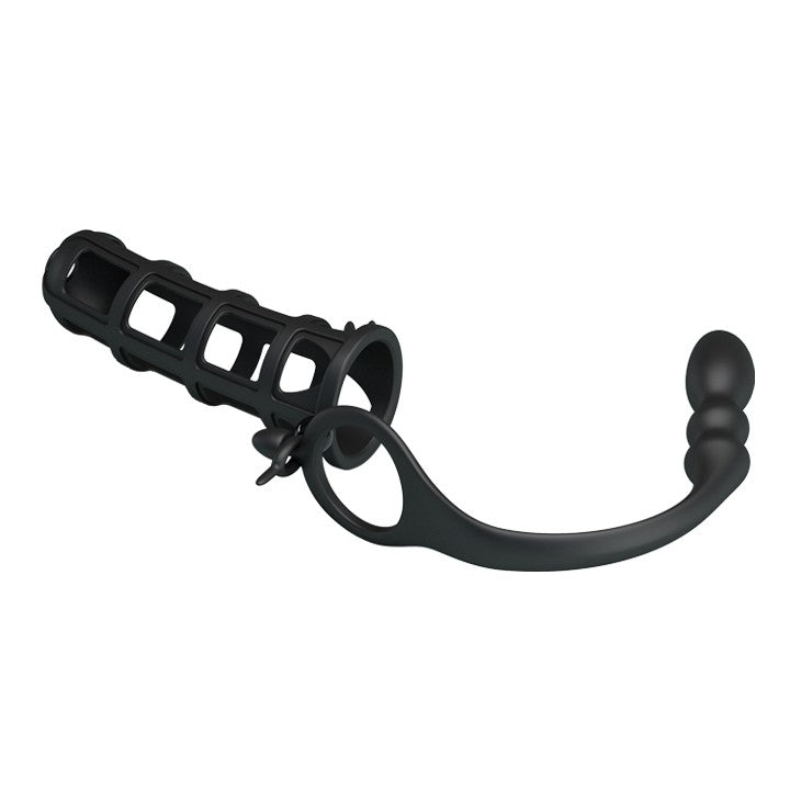 Hercules Anal Stimulator & Soft Silicone Cock Cage