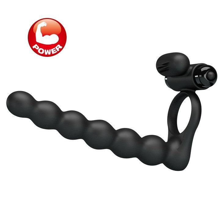 Hercules Vibrating Anal Dildo & Cock Ring