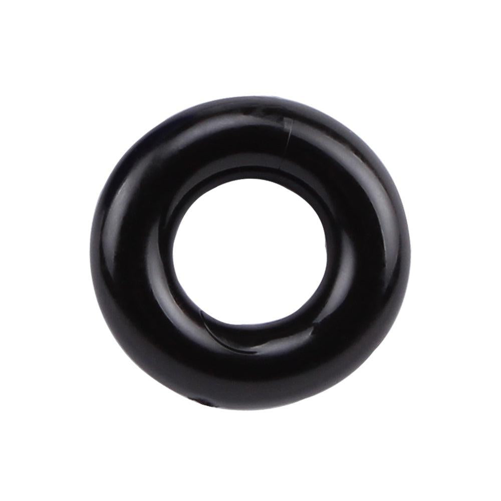 Hi-Basic Donut Cock Ring Black 1 Pc.