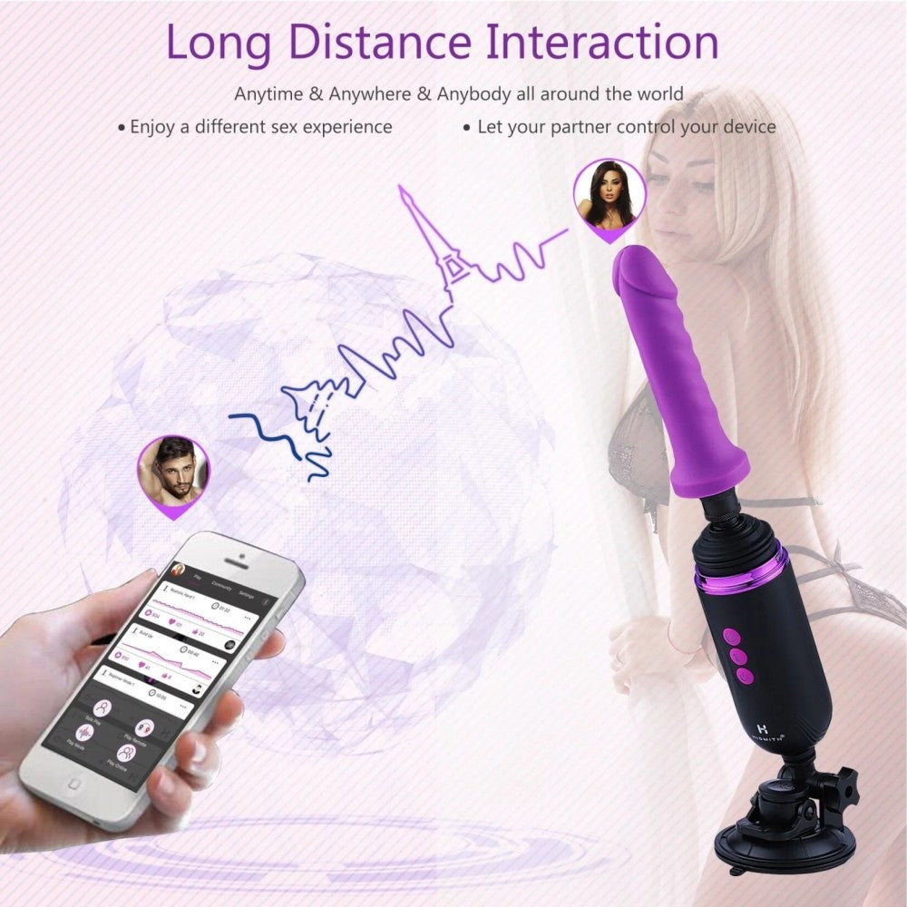 Hismith Capsule Sex Machine with Remote & App