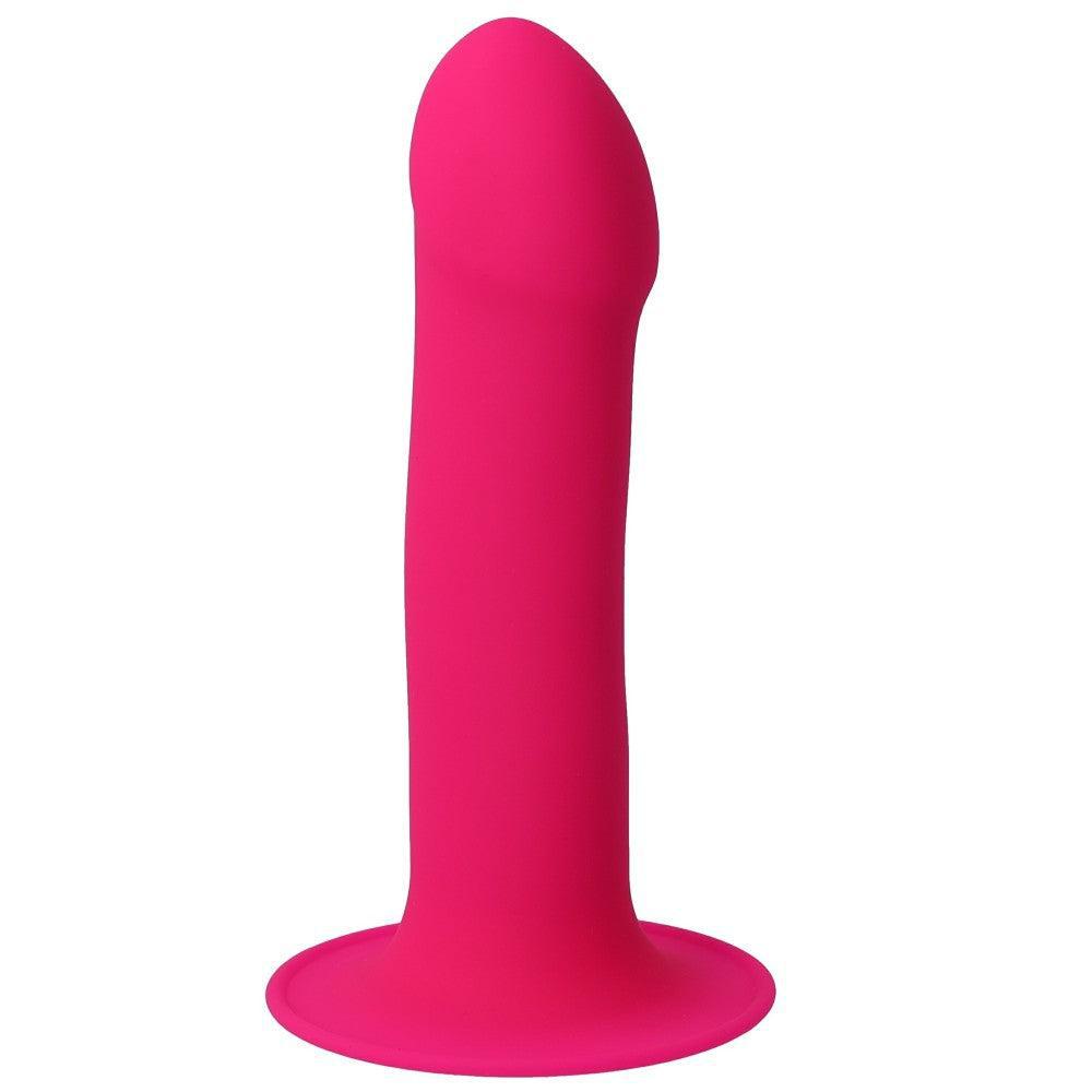 Hitsens 2 Two-layer Thermosetting Silicone Dildo Pink