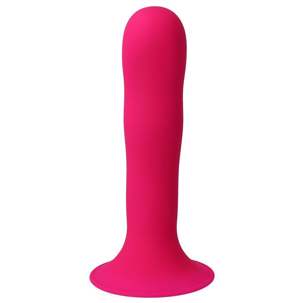 Hitsens 4 Double Layer Silicone Dildo Pink
