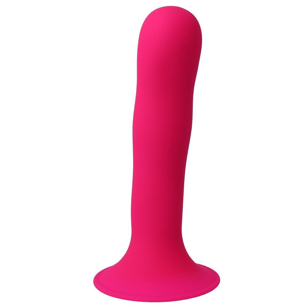 Hitsens 4 Double Layer Silicone Dildo Pink
