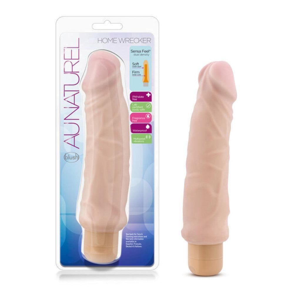 Home Wrecker Large Realistic Dual layer Vibrator 9.5"