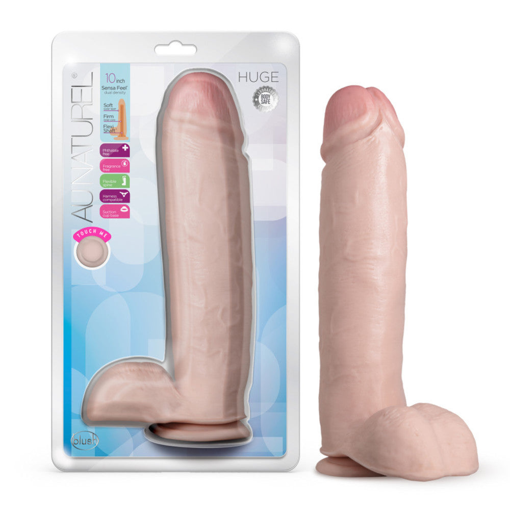 Huge Double Layer Realistic Cyber Skin Dildo