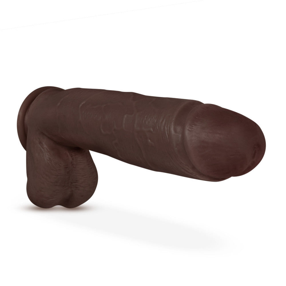 Huge double layered realistic dildo made of cyberskyn