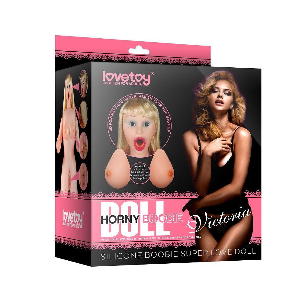 Inflatable Sex Doll With 3D face, Realistic Openings & Breasts Victoria