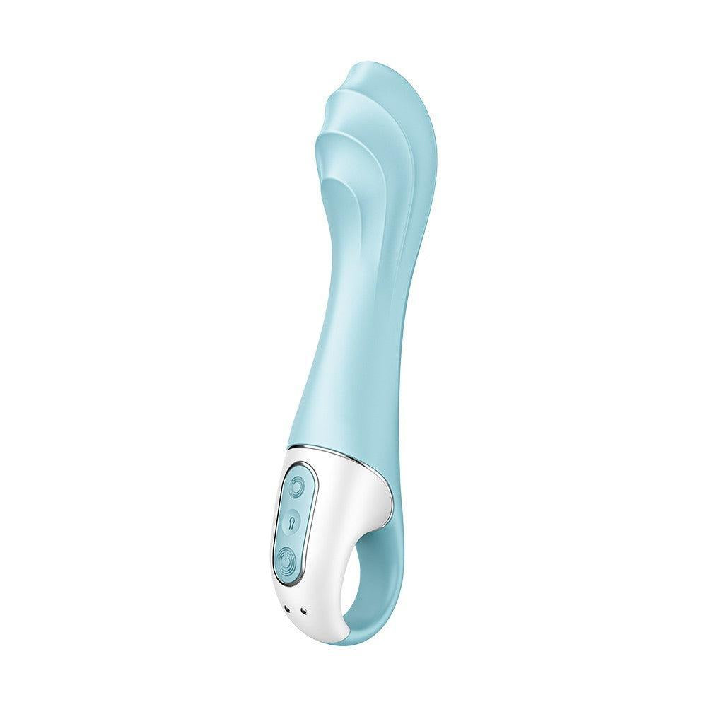 Inflatable Vibrator Satisfyer Air Pump Vibrator 5+ Blue
