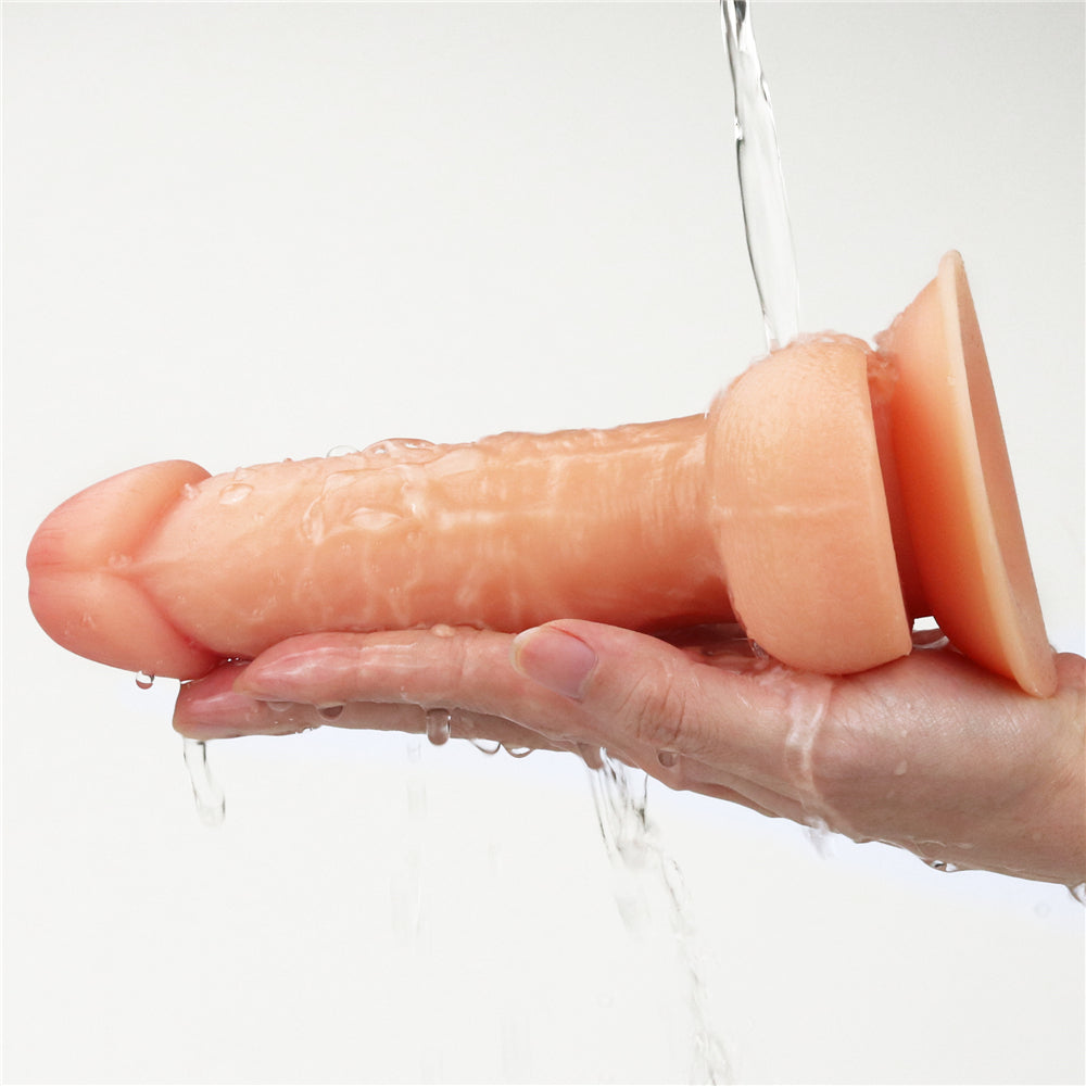 Ingen 7" Adjustable Strap-On Vibrating Realistic Dildo