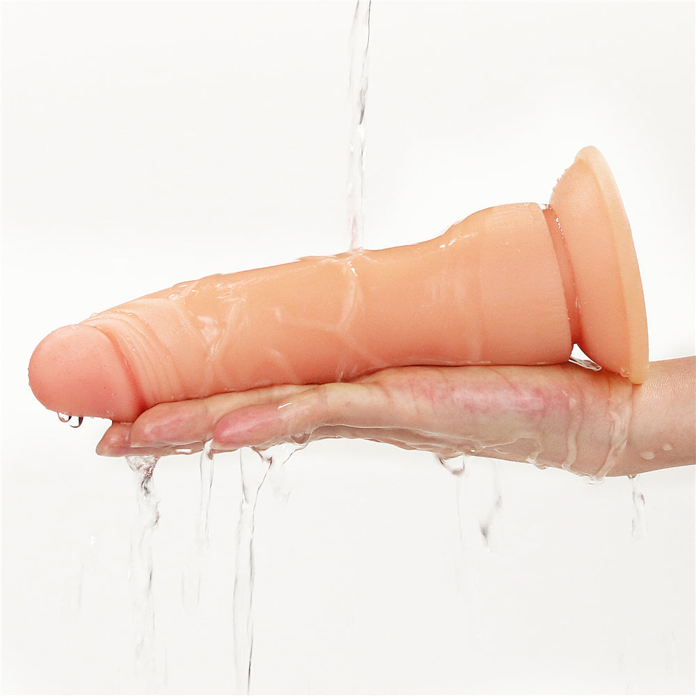 Ingen Adjustable Strap-On Vibrating Realistic Dildo 7.5"