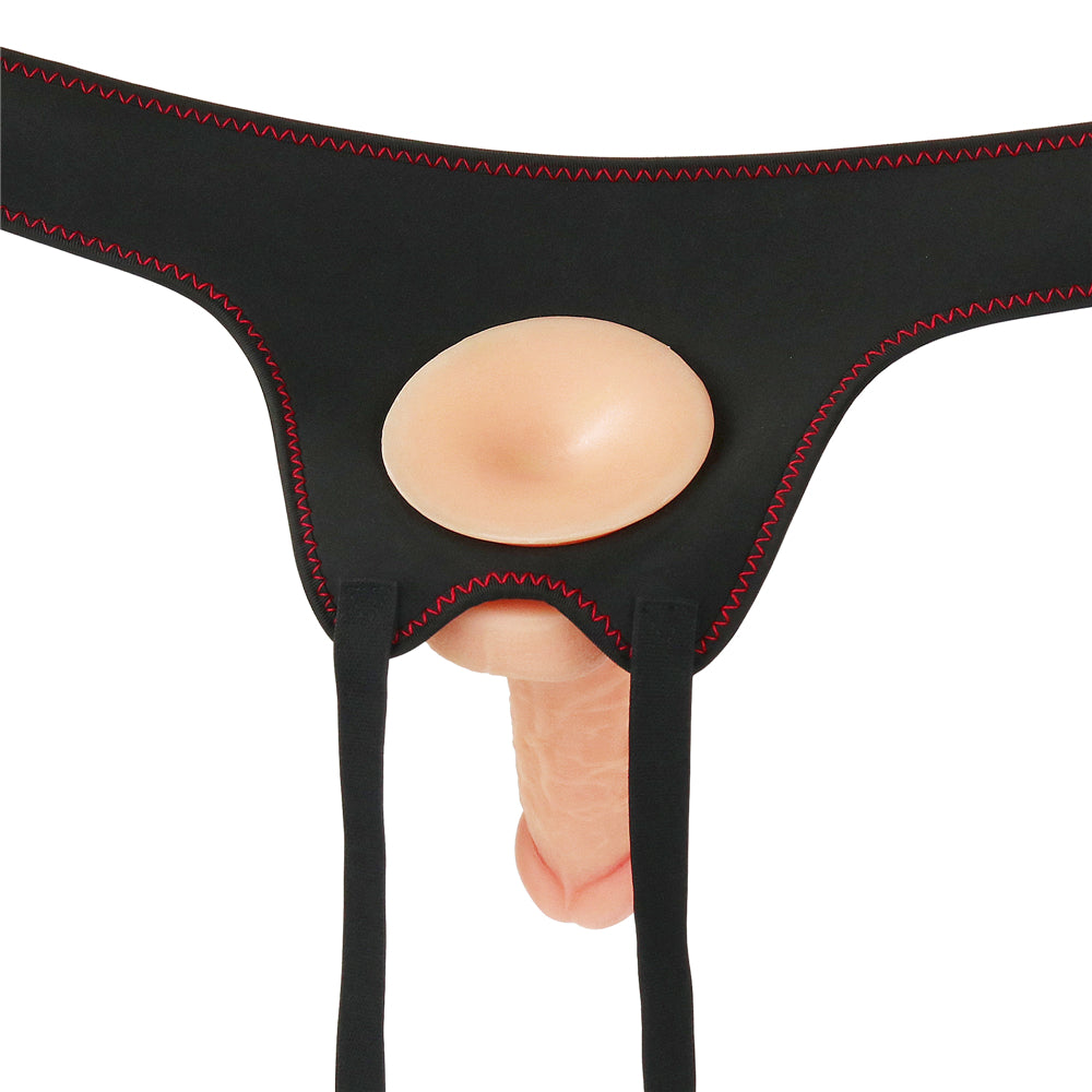 Ingen Adjustable Strap-on Belt with Realistic Dildo 7"