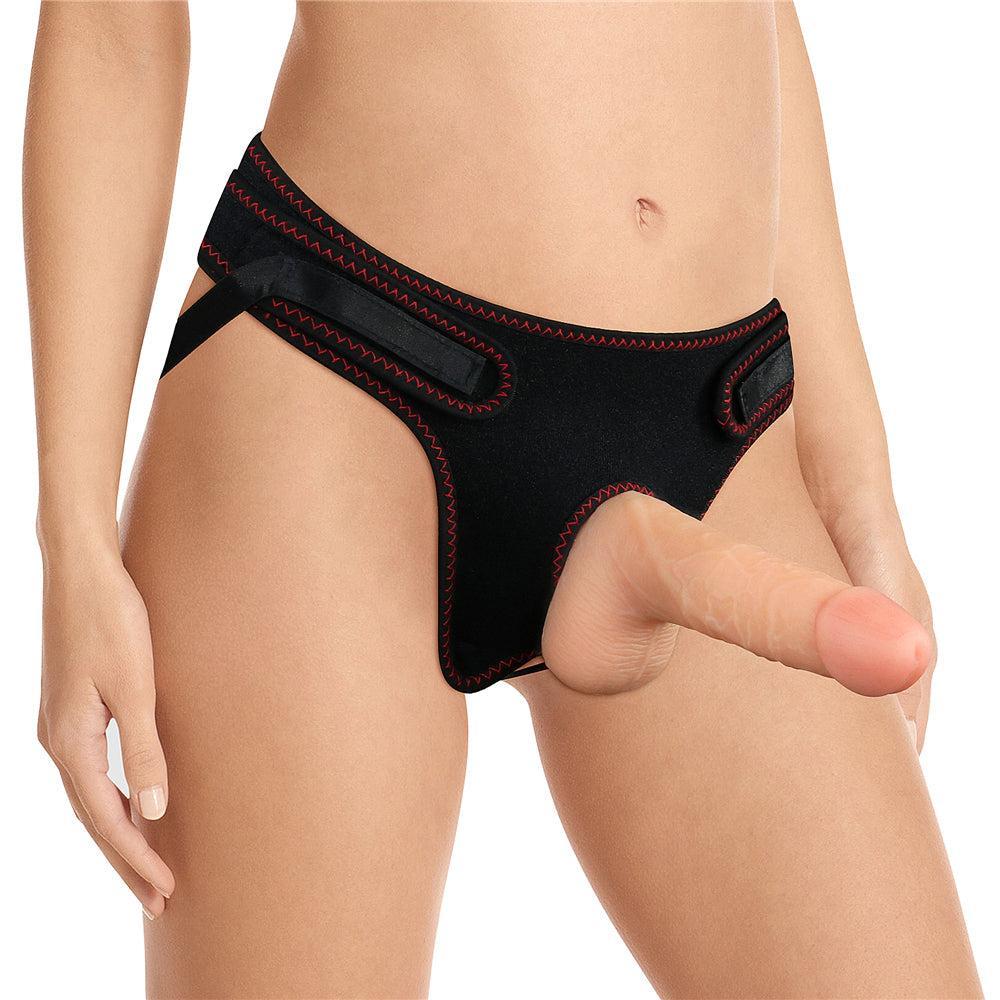 Ingen Strapon Belt Set with Realistic Dildo 7"