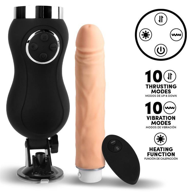 Intoyou Mini Sex Machine with Vibrating Dildo & Remote