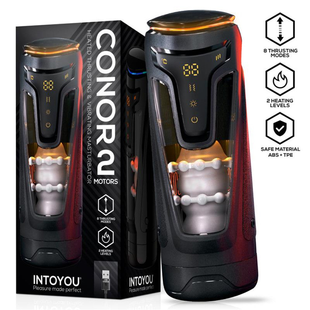 Intoyou Conor Luxury Warming Vibrating & Thrusting Masturbator