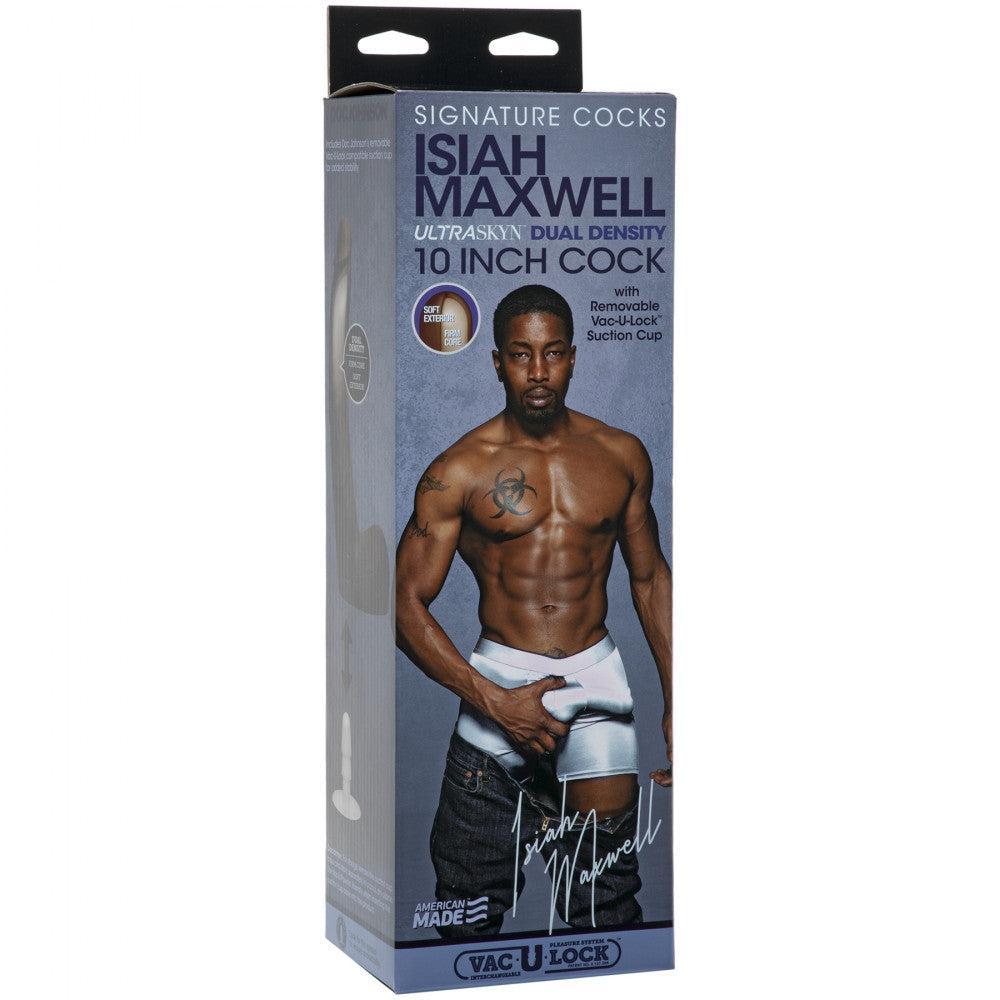 Doc Johnson Isiah Maxwell Realistic Dual Density Dildo 10"