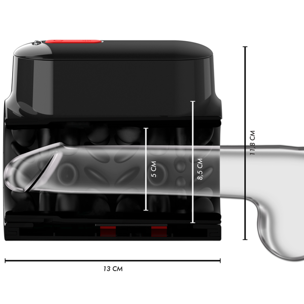JamyJob Vortex Double Open Thrust & Rotation Masturbator