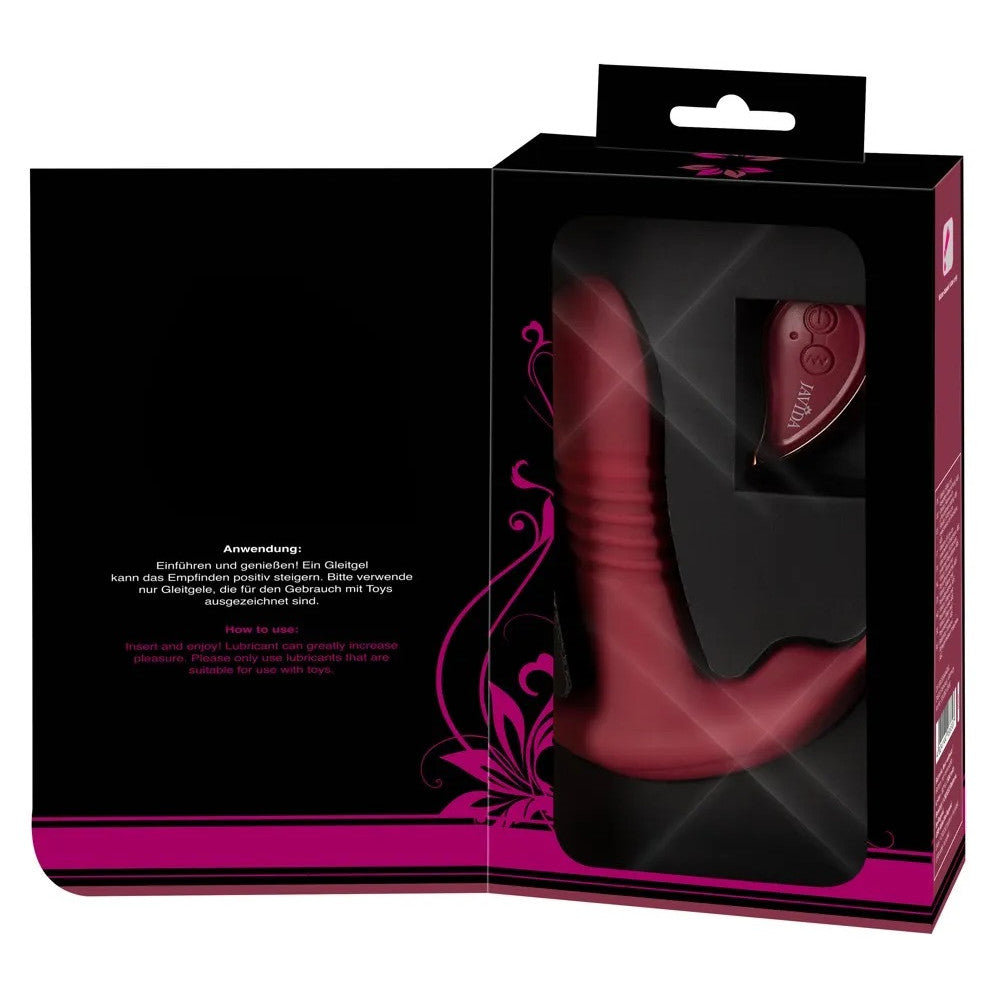 Javida Silicone Underwear Vibrator Red