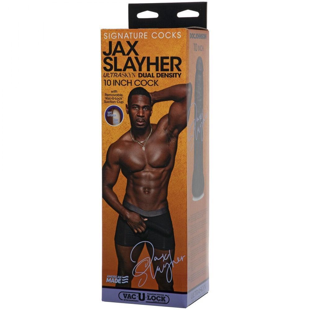 Doc Johnson Jax Slayher Realistic Dual Density Dildo 10"
