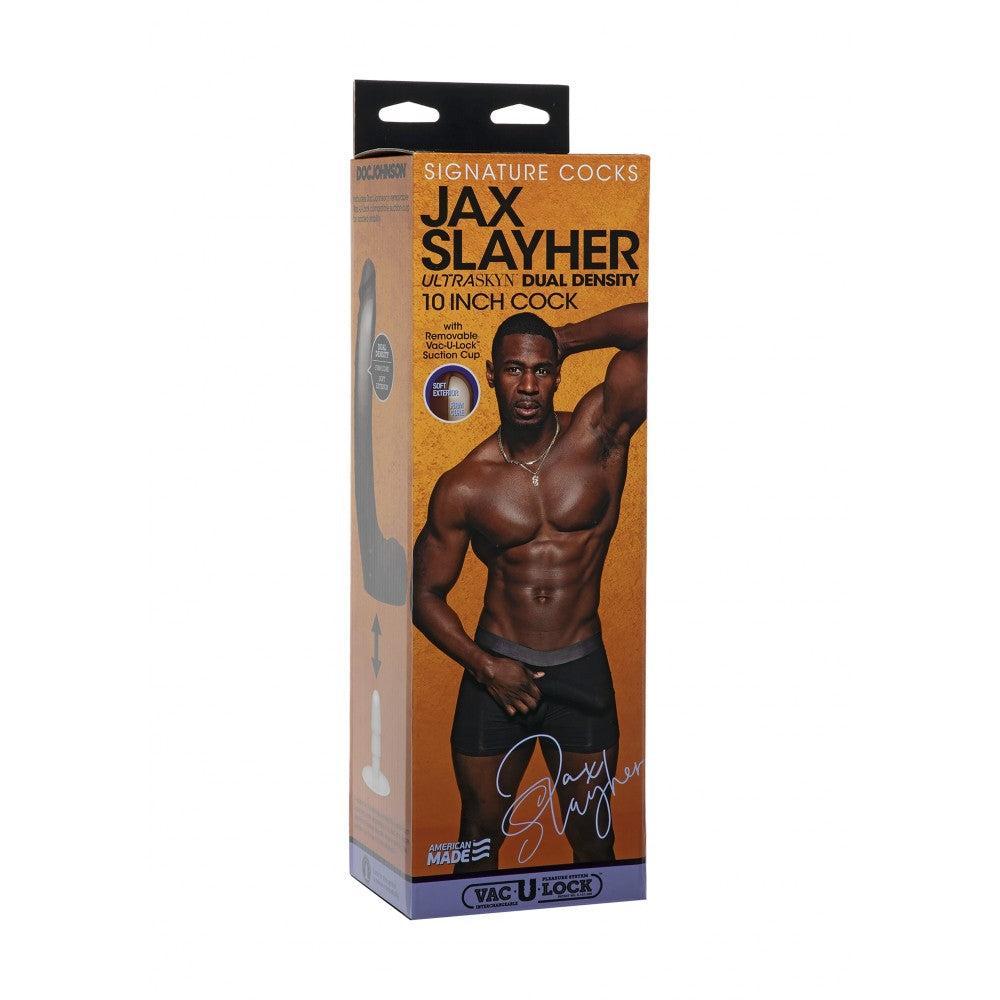 Doc Johnson Jax Slayher Realistic Dual Density Dildo 10"