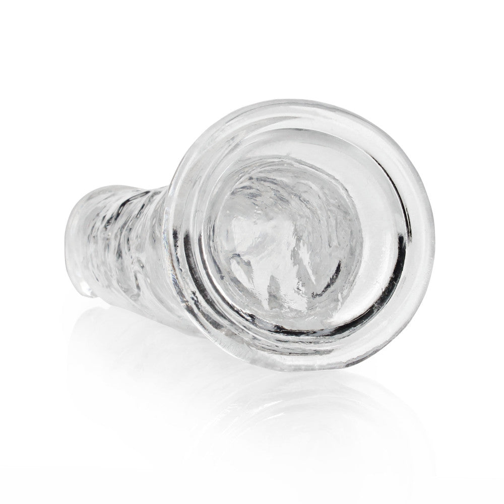Jelly Dildo Real Rock Crystal Clear 9" transparent