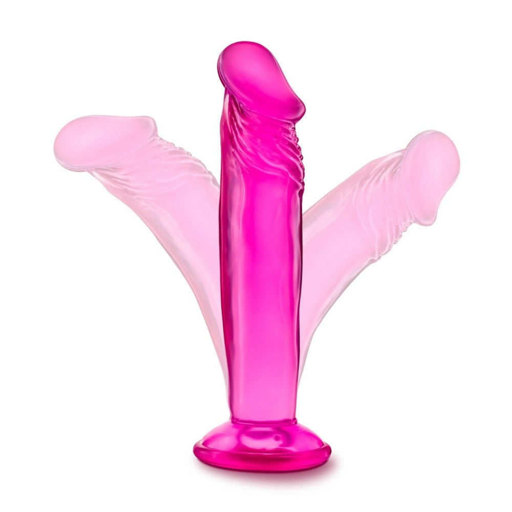 Jelly Dildo Sweet & Small 6" Pink