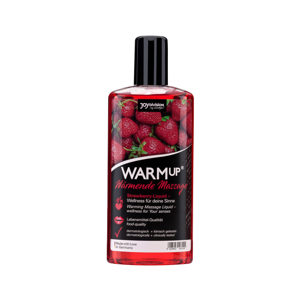 Joy Division Warming Massage Oil Strawberry 150 ml.