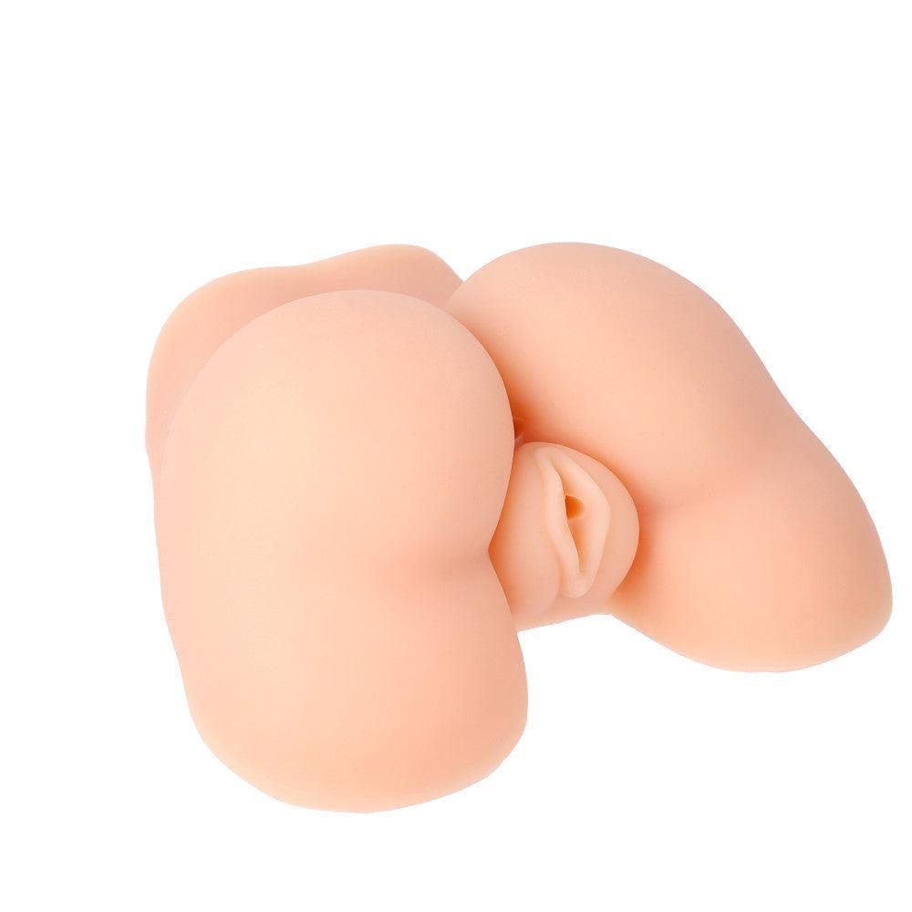 Juicy Peach Vibrating Masturbator Vagina and Ass Cyber Skin