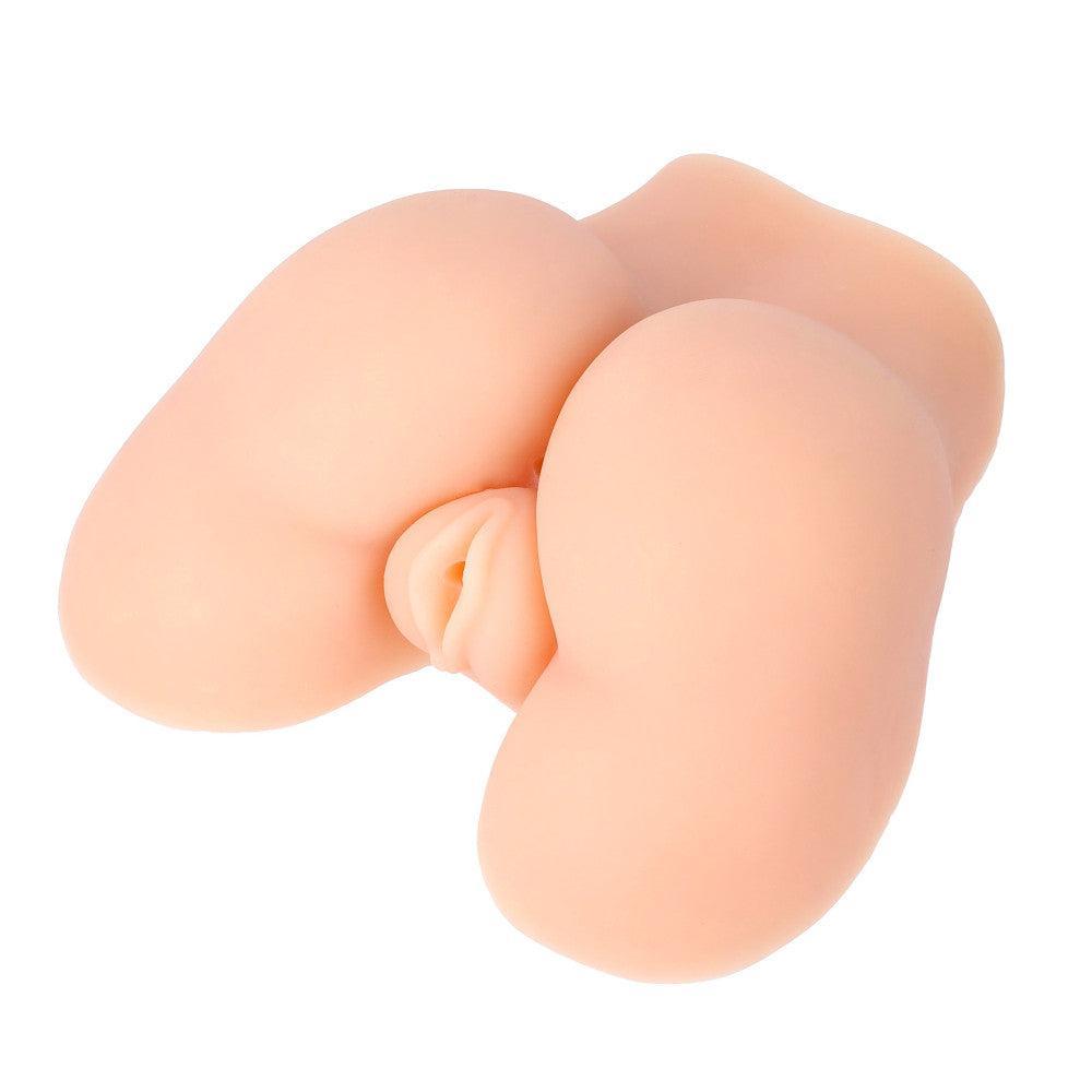 Juicy Peach Vibrating Masturbator Vagina and Ass Cyber Skin
