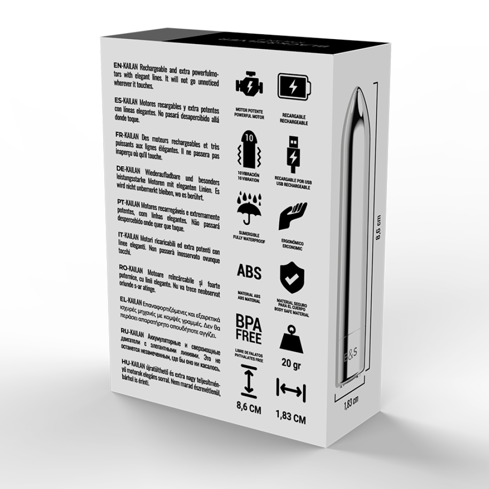 Kailan 2 Rechargeable Bullet Vibrator