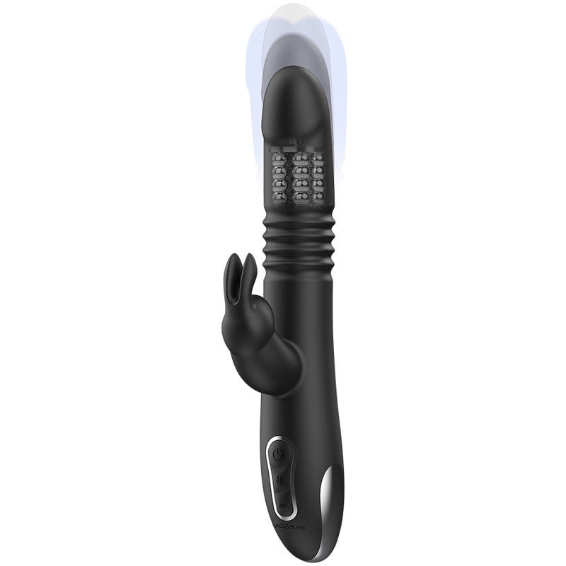 Kenji Thrusting Rabbit Vibrator with Rotating Beads