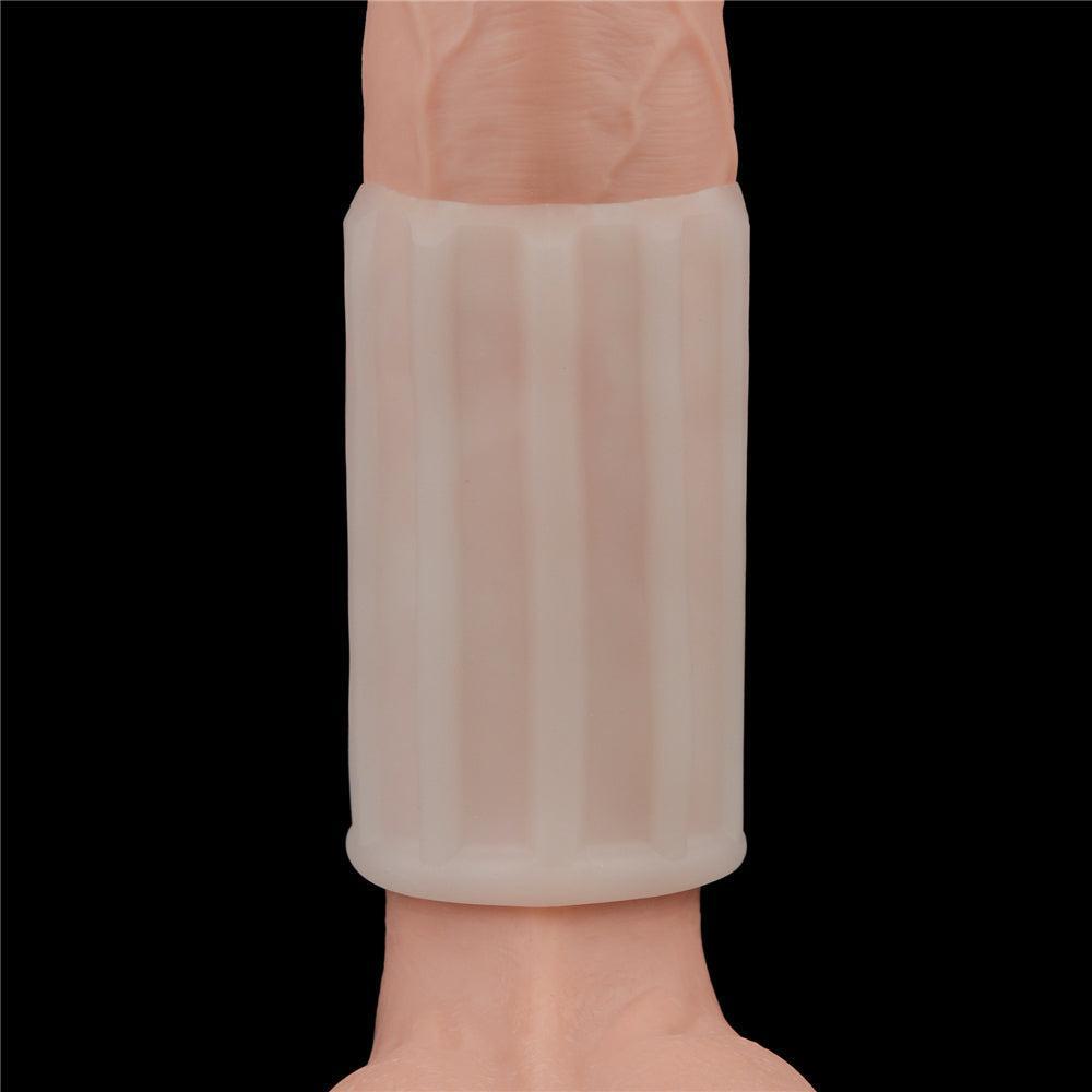 Knights Ring Ridge Vibrating Penis Sleeve