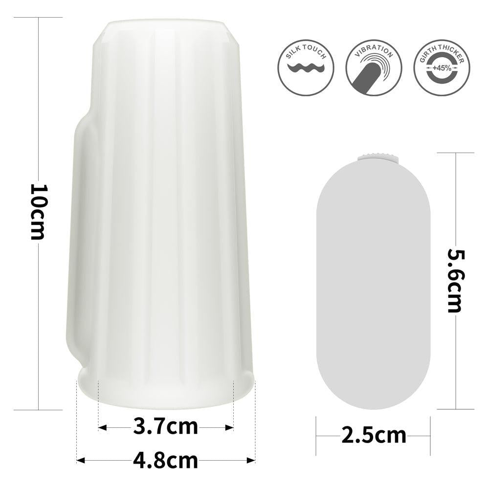 Knights Ring Ridge Vibrating Penis Sleeve