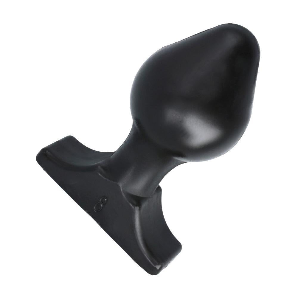 All Black Large Butt Plug 7.5 cm.