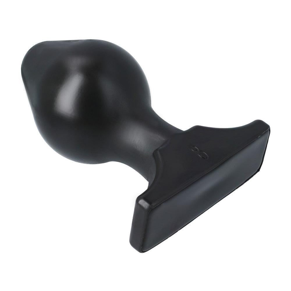 All Black Large Butt Plug 7.5 cm.