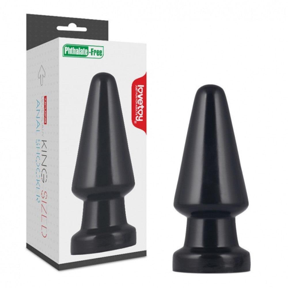 Large Butt Plug Anal Shocker Black