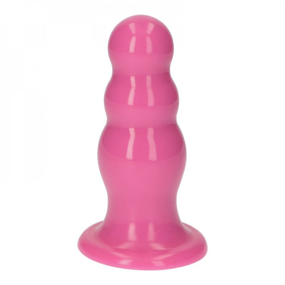 Large Butt Plug with Vacuum Base Olmo Pink