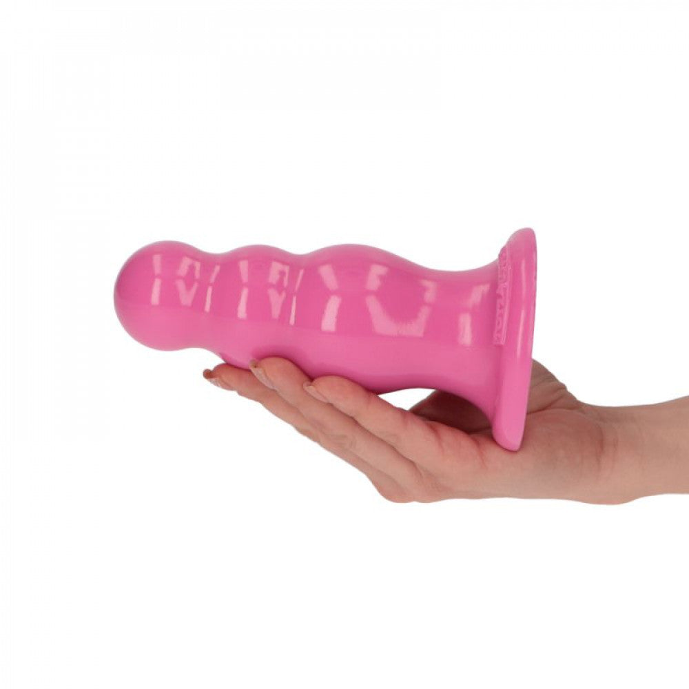 Large Butt Plug with Vacuum Base Olmo Pink