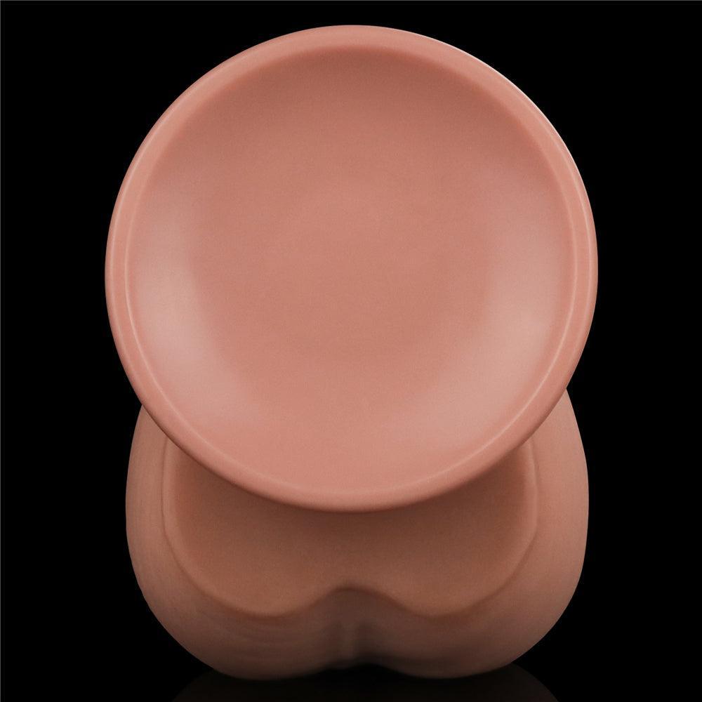 Realistic Dual Layer Sliding Skin Dildo 11.5"