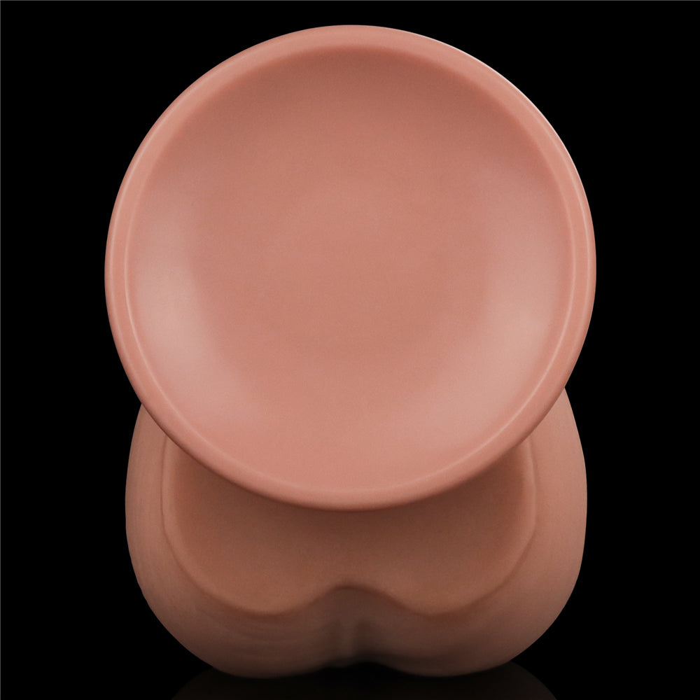 Large Realistic Double Layer Sliding-Skin Dong 11.5" Dildo
