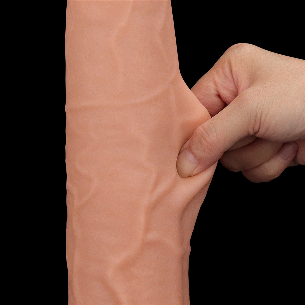 Large Realistic Double Layer Sliding-Skin Dong 13.5''